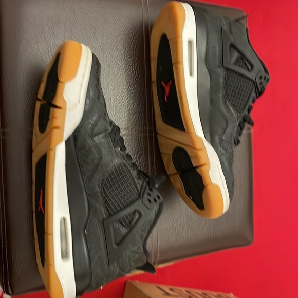 Air Jordan 4 Retro GS 'Laser used size 7y - Picture 8 of 10